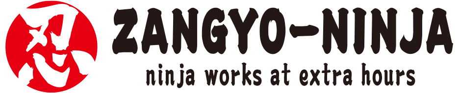 Zangyo-ninja logo